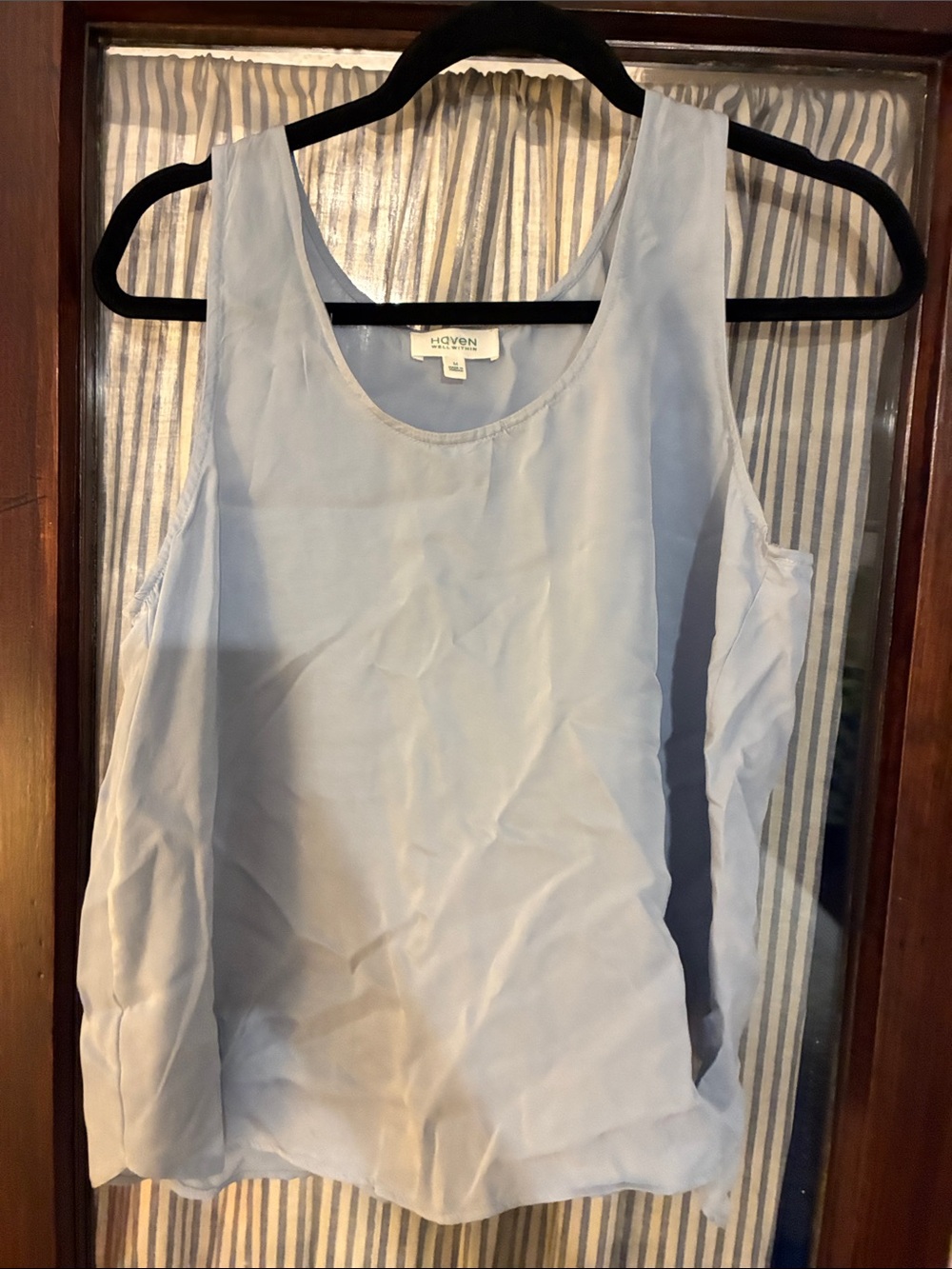 Haven Well Within Scoop Neck Light Blue Womens Camisole